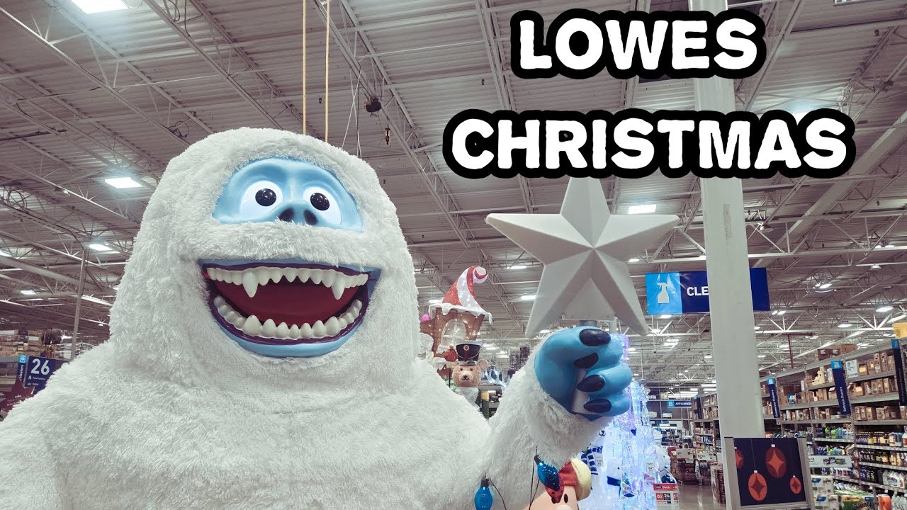 Lowes Christmas 2025 Store Display Full Walkthrough 
