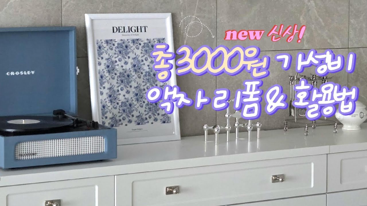 다이소 신상 a3액자 | 총 3000원 가성비 액자 리폼과 활용법 |다이소 품번 1070921