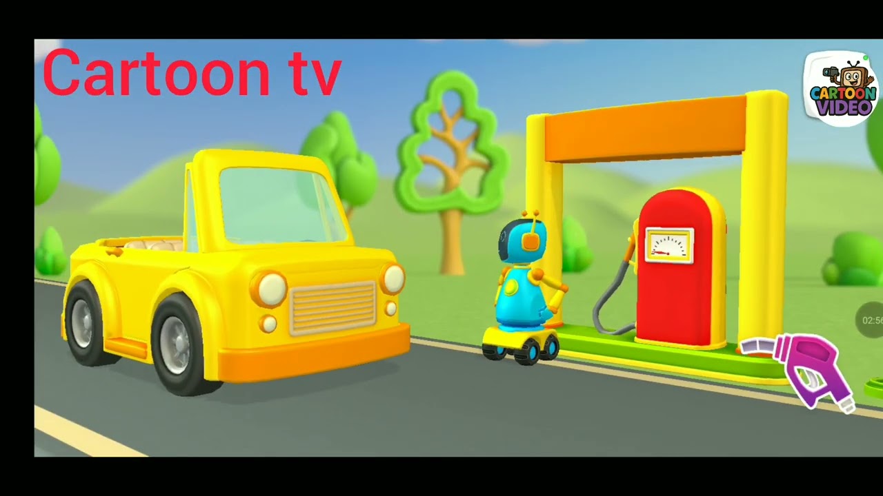Leo's world car kids cartoon video