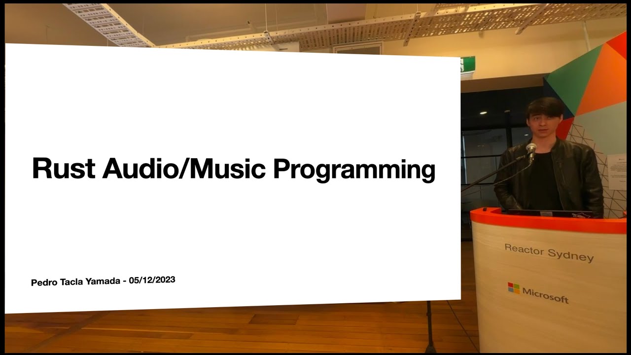 Pedro Tacla Yamada - Rust Audio/Music Programming