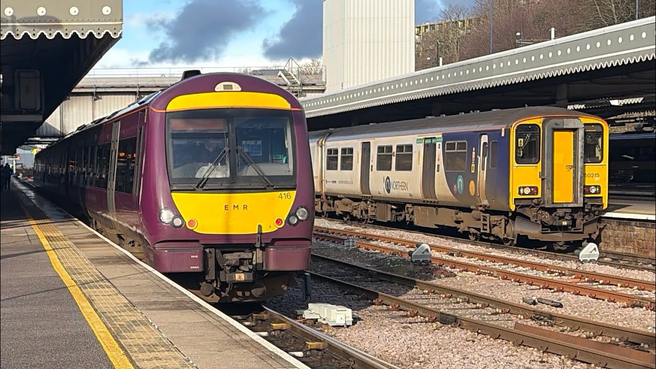 Trains at Sheffield, MML, 16/02/26