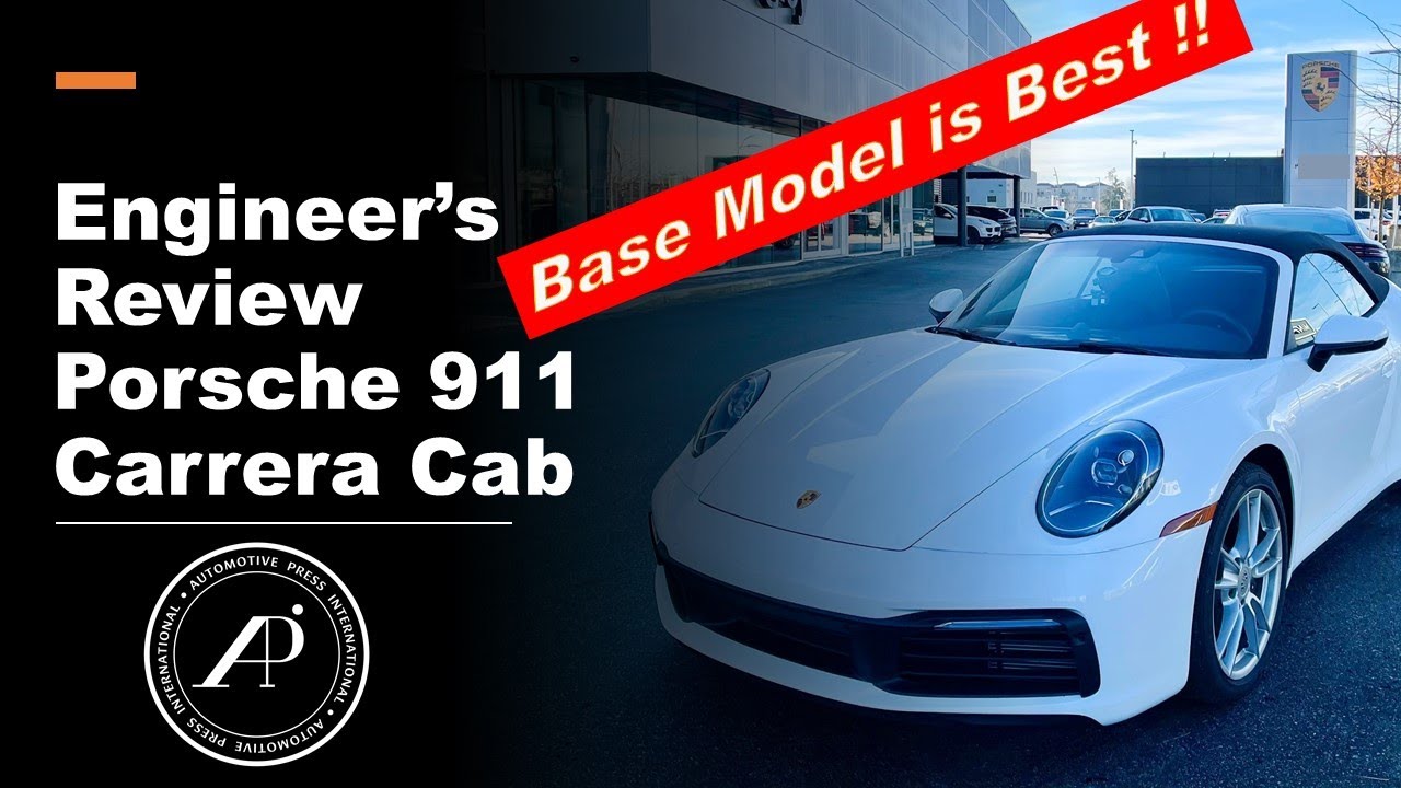 Engineer's Review of the base Porsche 911.  Authentic Review by an Automotive Engineer.