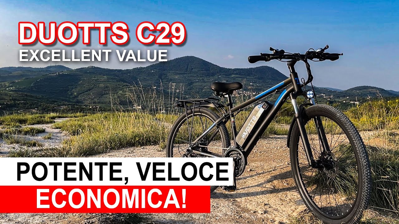 Bici elettrica POTENTE, ECONOMICA Excellent Value | Duotts C29 Review| Ivan Zogia