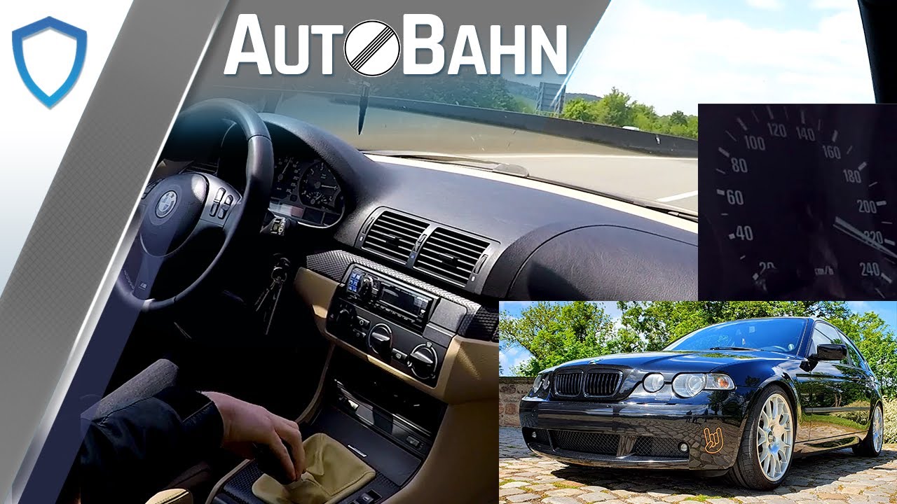 AutoBahn - BMW E46 325ti Compact (2004) - POV | Vmax | ASMR