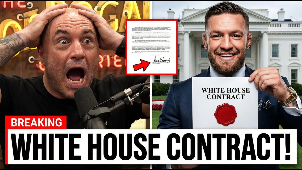 "THIS IS MASSIVE!" Joe Rogan REACTS To Conor McGregor's White House Contract! OFFICIAL