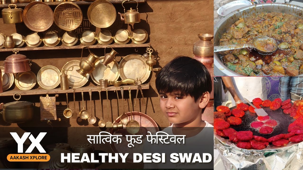 इतना Healthy, इतना Tasty! 😲 | Satvik Food Festival Ahmedabad | Desi Food Vlog