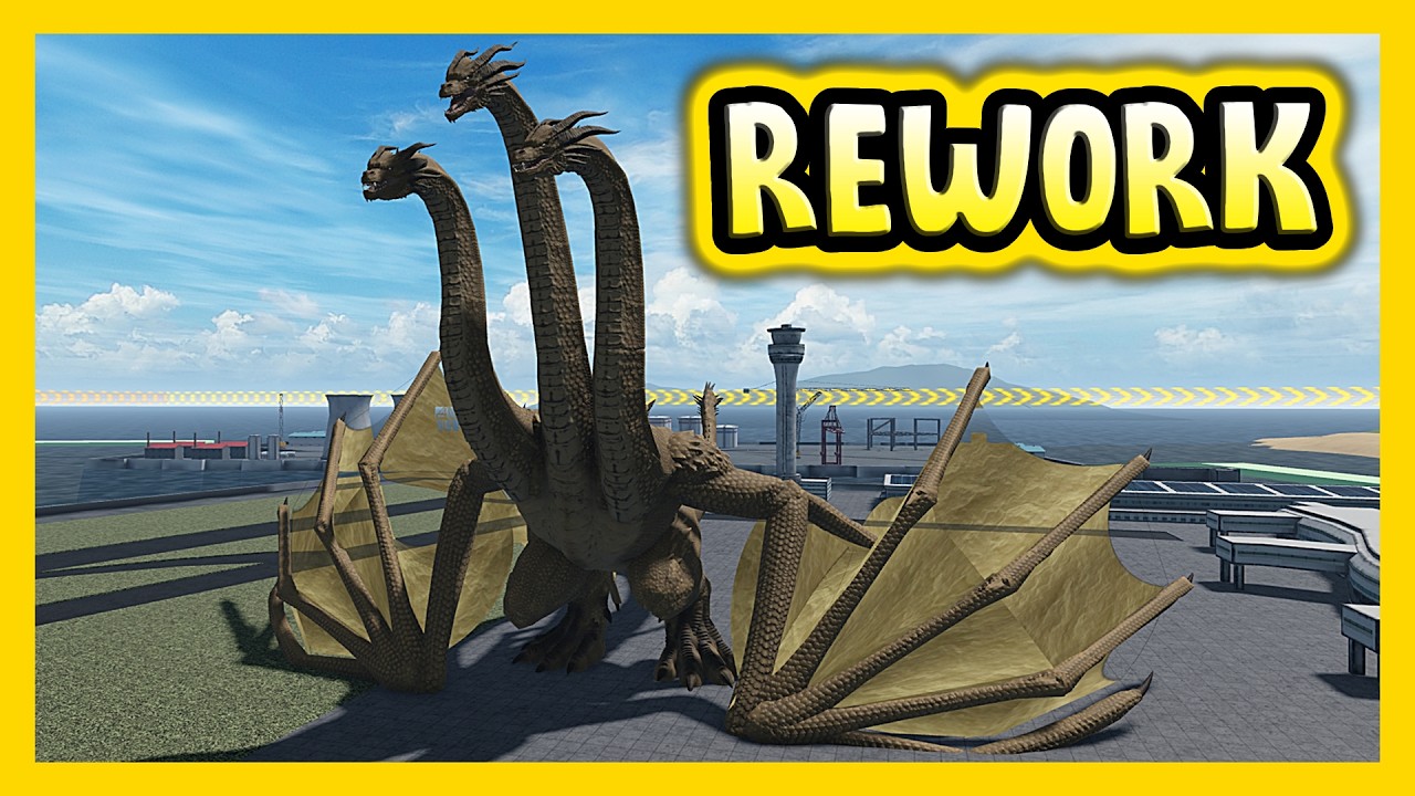 MONSTER ZERO REWORK SHOWCASE! (NEW UPDATE) - Roblox Kaiju Multiverse