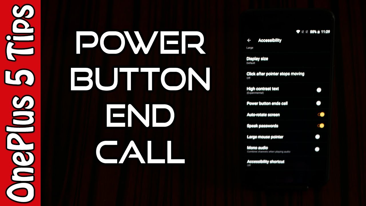 💡OnePlus 5 Tips🔨: Power Button Ends Call! 📼