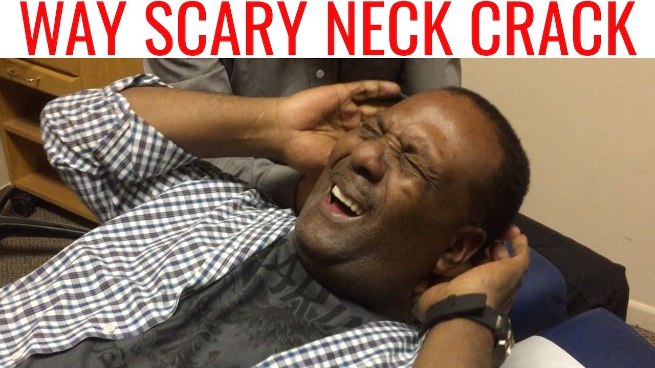 EXTREMELY PAINFUL Neck Adjustment by Chiropractor
