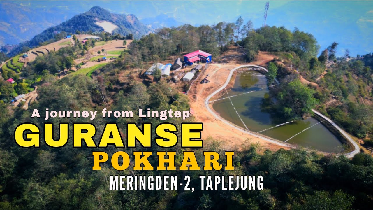 Guranse Pokhari / Park | गुराँसे पार्क | Taplejung | Meringden -2 | Lingtep To Guranse | DroneView