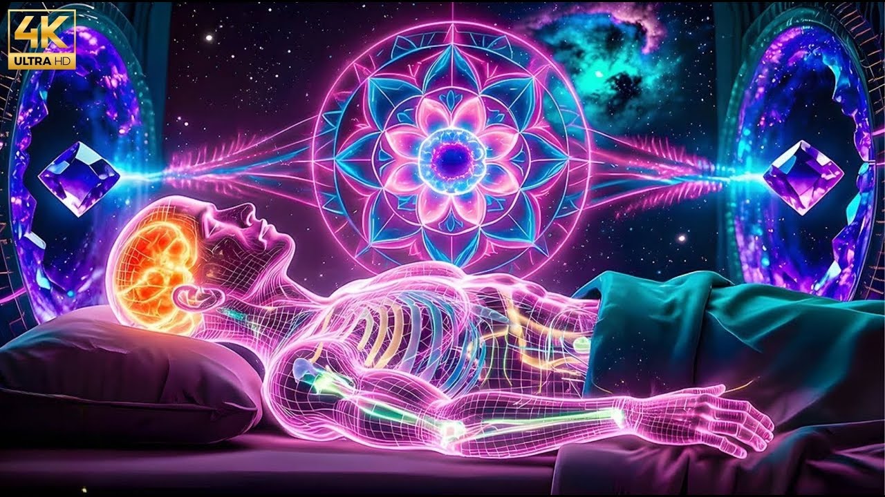 432Hz + 528Hz + 741Hz  The DEEPEST Healing Sleep Whole Body Regeneration, Relieve Stress #18