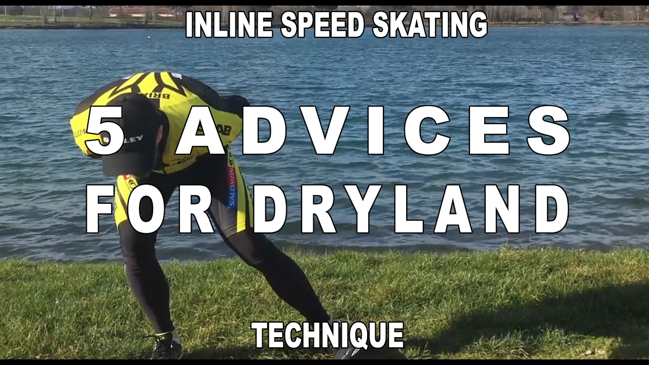 Inline skating tips: dryland 5 key point (pascal briand vlog 09)
