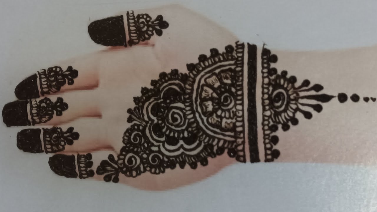  Most beautiful easy mehndi design | mehndi ka design#mehndi #easymehndi #simplemehndi #arabicmehndi