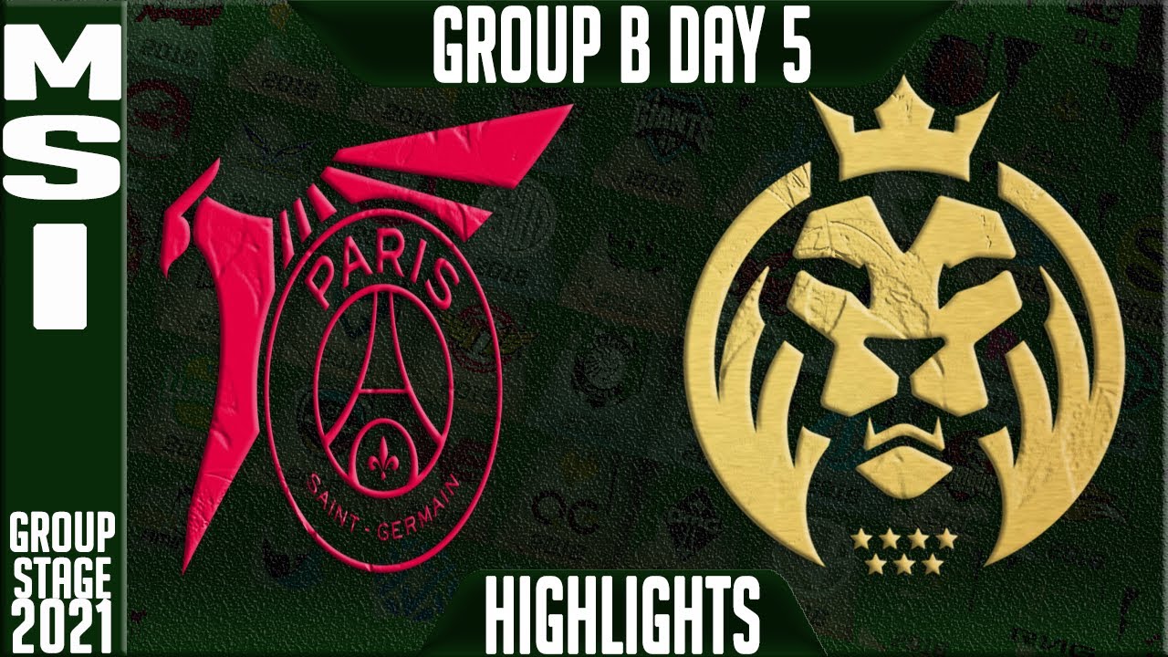 PSG vs MAD Highlights | MSI 2021 Day 5 Group B | PSG Talon vs MAD Lions