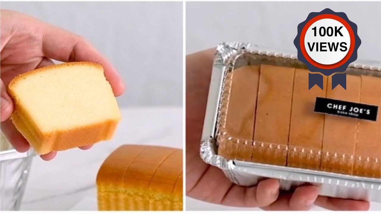 เค้กเนยสด บัตเตอร์เค้ก สูตรทำง่ายสุด นุ่ม เนียน เนื้อละมุน ไม่ติดคอ  Butter cake ทำขนมกับเชฟโจ Ep.25