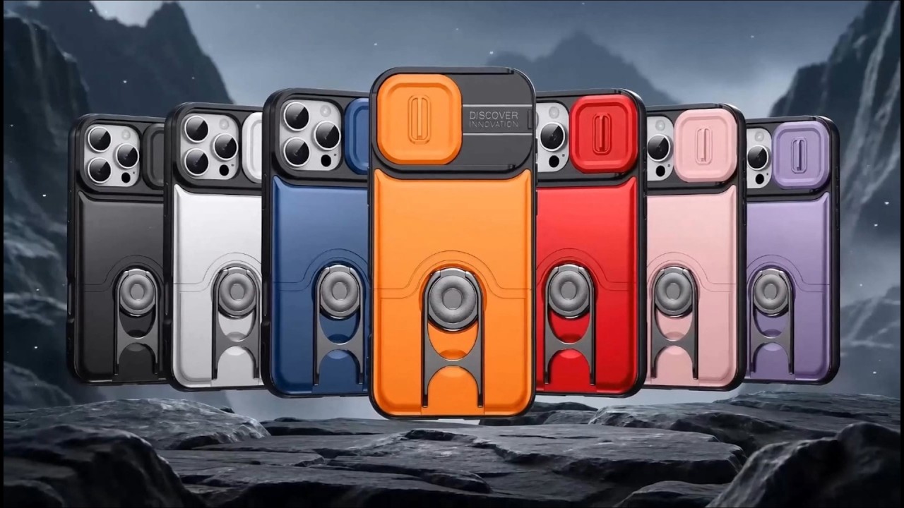 Slide Camera Cover Kickstand Case Wholesale for iPhone Samsung Xiaomi Google and More