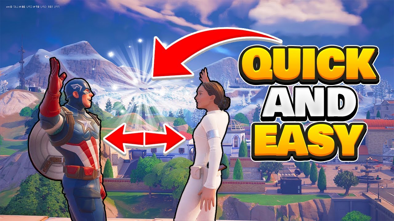 Как быстро найти партнёра и товарищей по команде Fortnite (4 сезон Marvel)