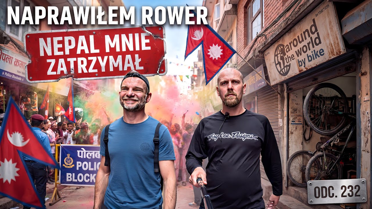 KATMANDU + NAPRAWIŁEM ROWER, ALE NEPAL ZNÓW MNIE ZATRZYMAŁ