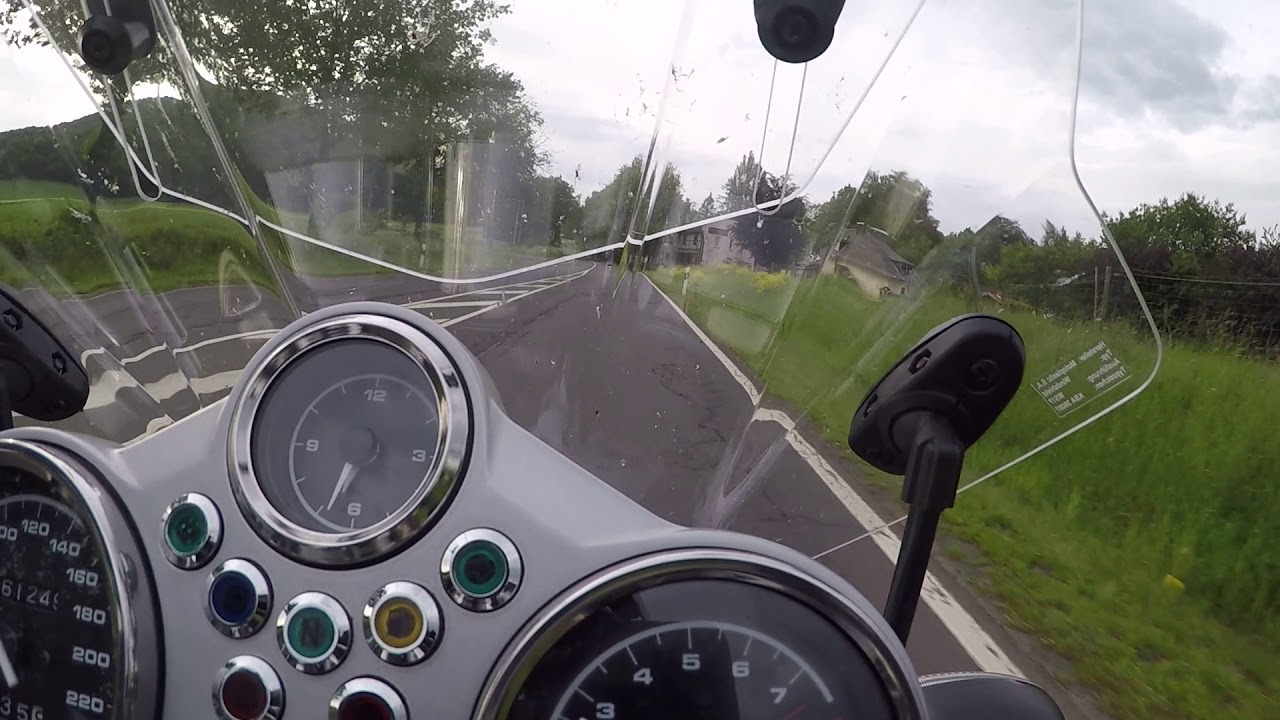 BMW R1150R Test fahren - BMW R 1150 R test drive - BMW R1150R Windschild hoch