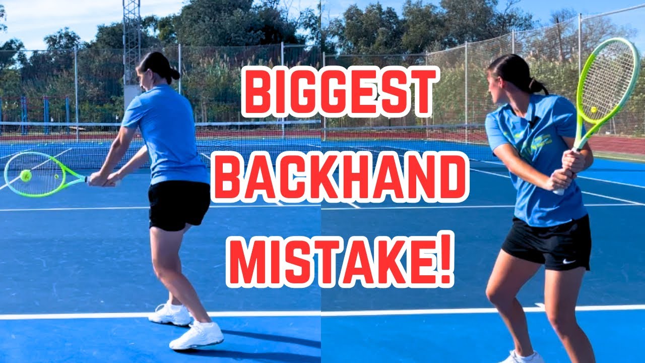 The #1 Backhand Mistake Most Tennis Player Make (And How to Fix It!)