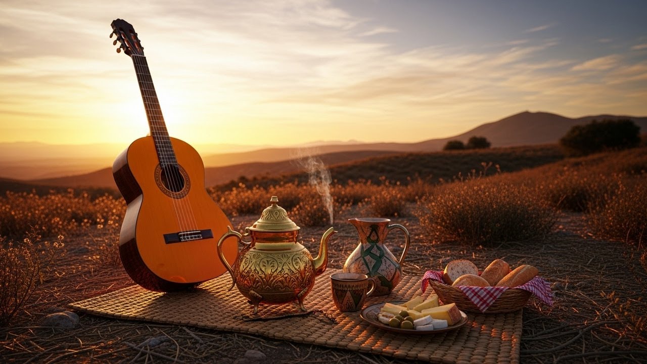 Spanish Guitar & Oud - Relaxing Flamenco Rumba Instrumental For Calm Flow And Gentle Comfort