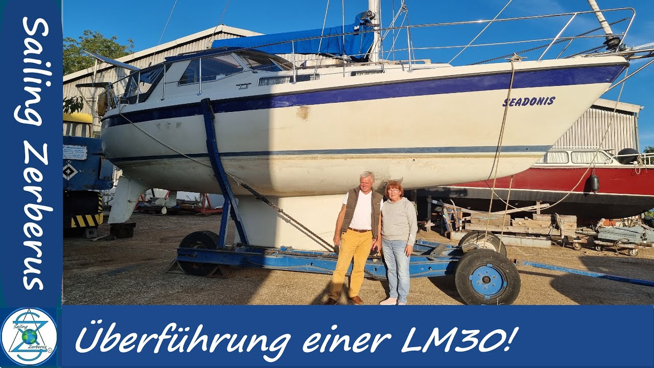 Überführung der LM30 von Finkenwerder nach Harburg  #sailing #saillife