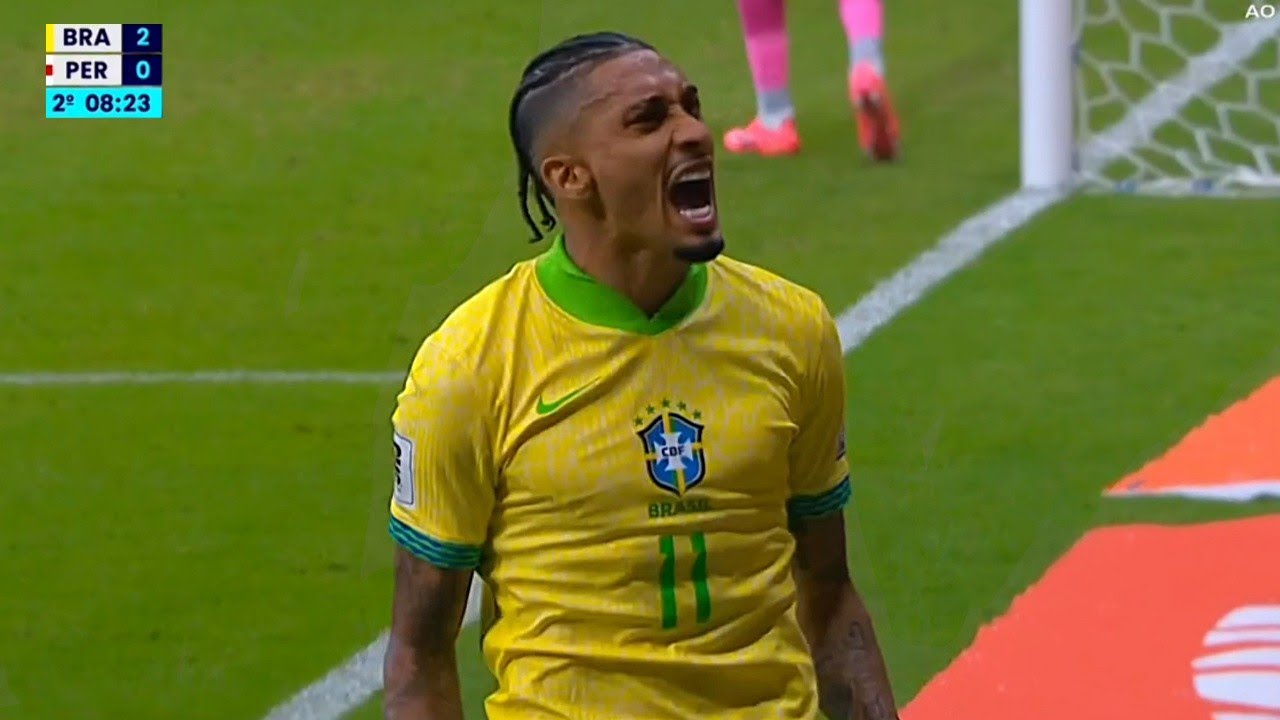 Raphinha SUPERCLASS vs Peru (15/10/2024) 2 GOALS🔥