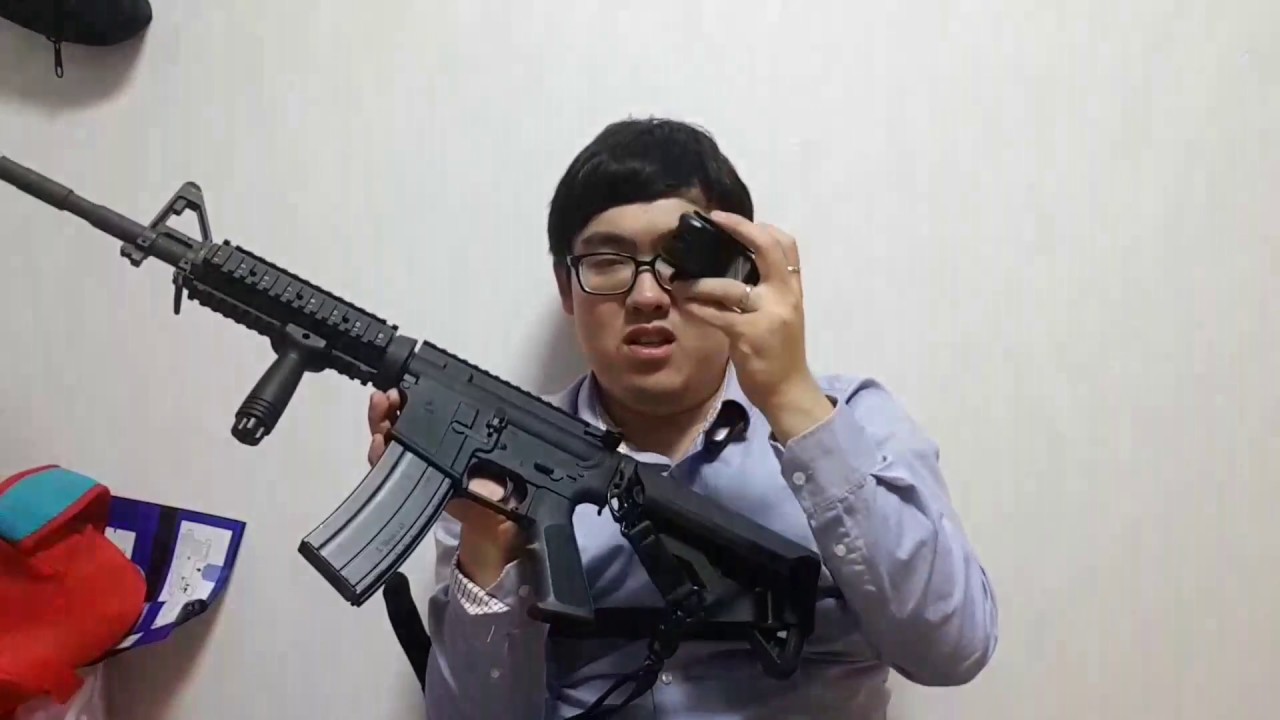 폭풍간지! 밀덕들의 필수 아이템!!! 이오텍(EOTECH)551 도트사이트 리뷰!!! VFC M4의 변신! 넘 머졍!!!(브래드박)
