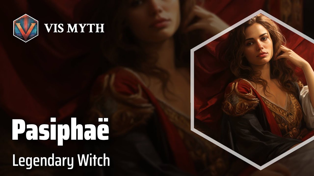 Pasipha&euml;: Queen of Sorcery and Mother of the Minotaur | Greek Mythology Story｜VISMYTH