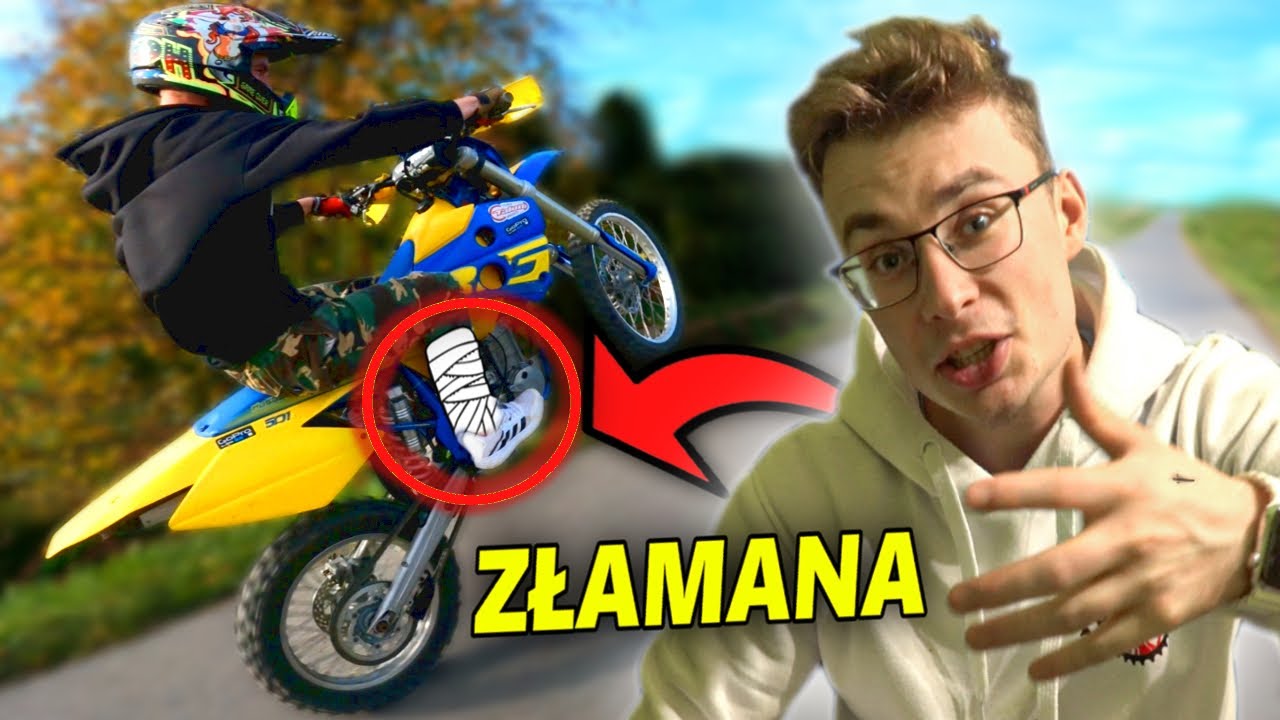 TESTUJEMY HUSABERGA FE 501 - ZŁAMAŁ MU NOGĘ