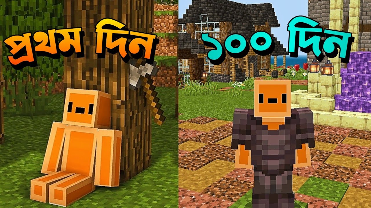 I survived 100 Days in  AN ISLAND in MINECRAFT HARDCORE!