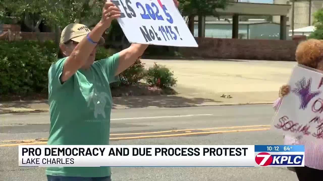 Local pro-democracy group hosts monthly peaceful protests