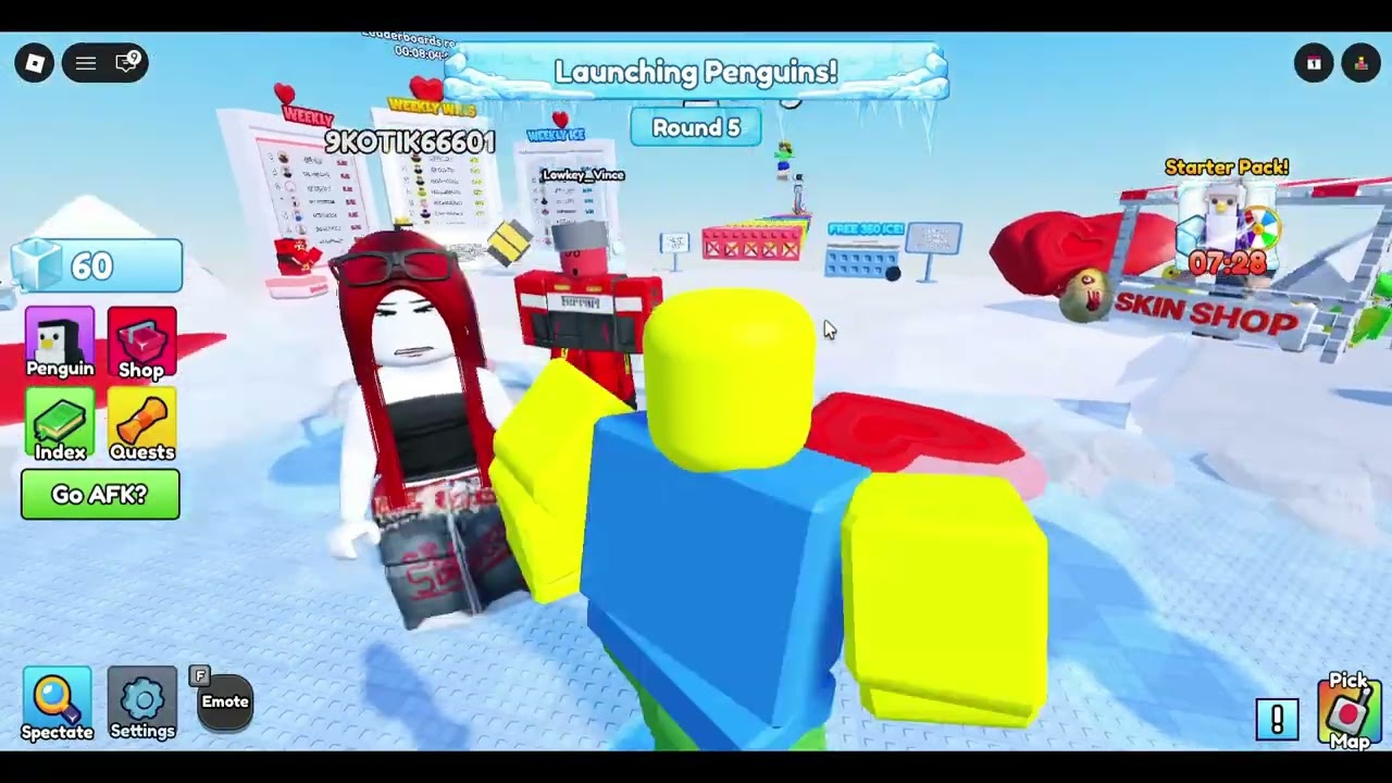 So iplayes roblox knockout (its really fun)