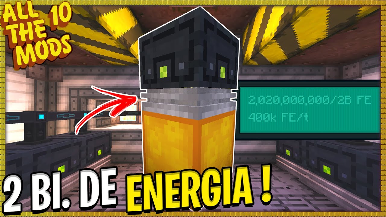 GERANDO MUITA ENERGIA COM O POWAH E FARM DE ESMERALDA! ATM 10 Minecraft Modpack #08