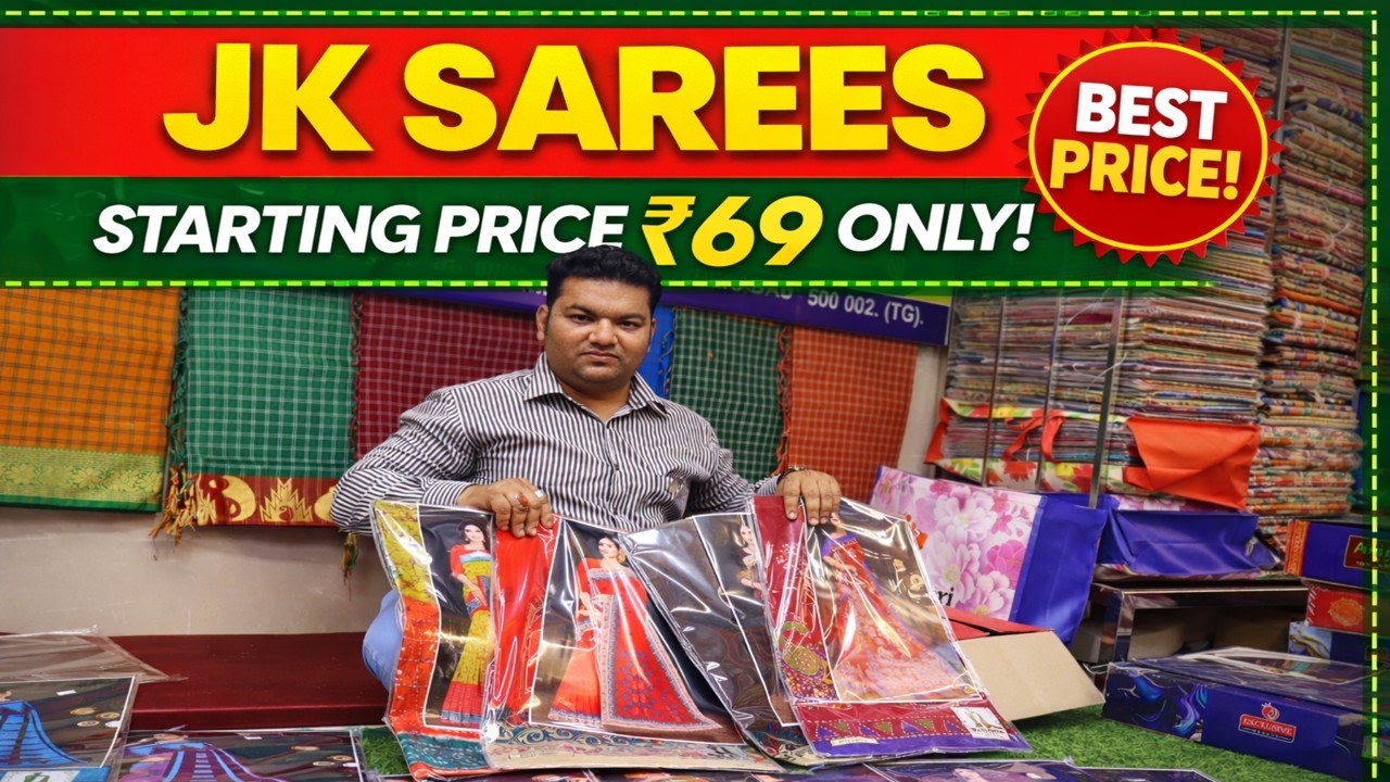 STARTING PRICE 69RS ONLY||JK SAREES@startup sutram