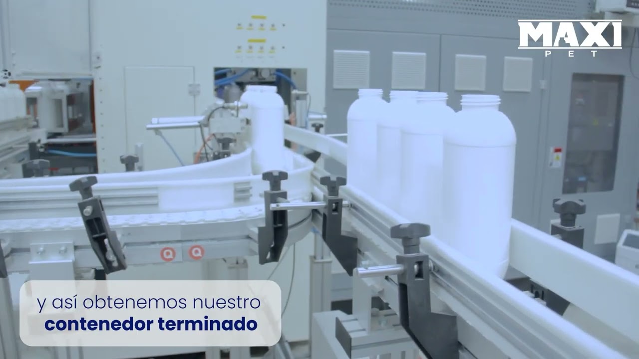 Maxipet, Proceso de Extrusi&oacute;n Soplo para Fabricaci&oacute;n de Envases PEAD