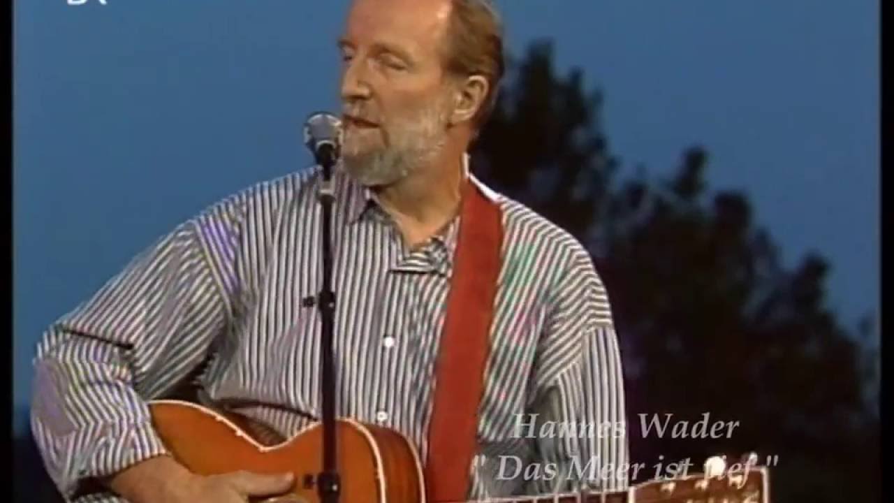 Hannes Wader - Das Meer ist tief - Live 1993