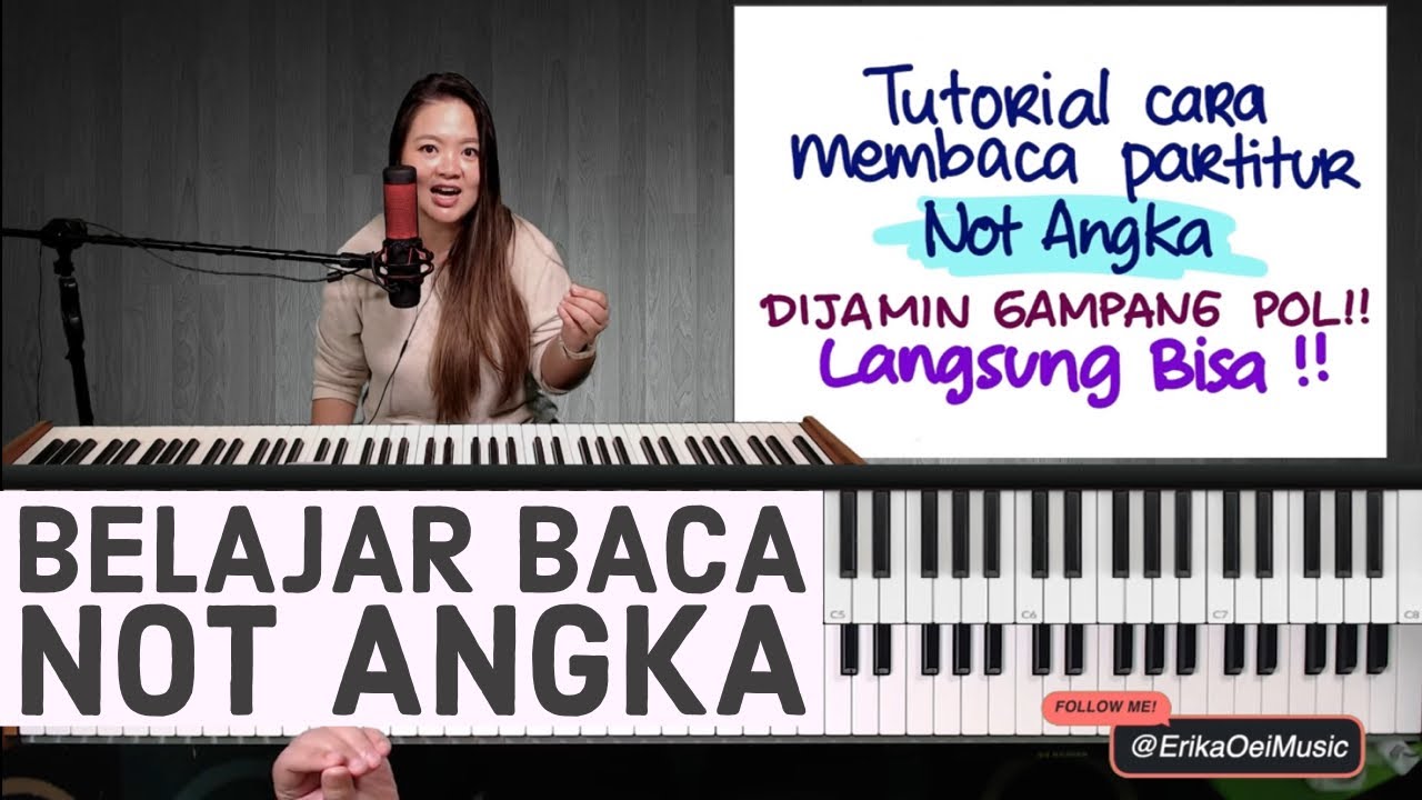 BELAJAR BACA NOT ANGKA CEPAT | BELAJAR PIANO INDONESIA