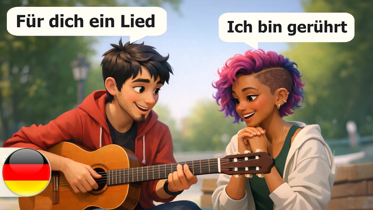 Learn German with Slow Conversation (A1-A2) Talks about hobbies in German