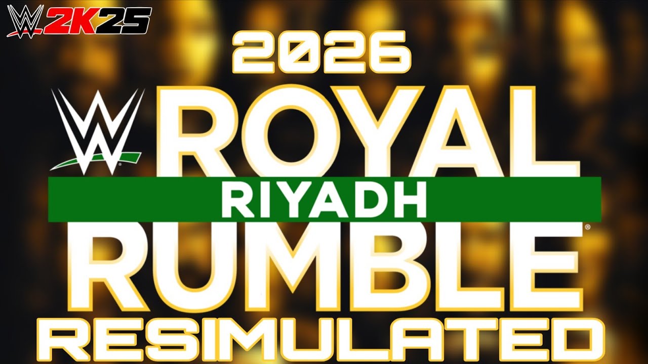 RESIMULATING THE 2026 WWE ROYAL RUMBLE! | WWE 2K25