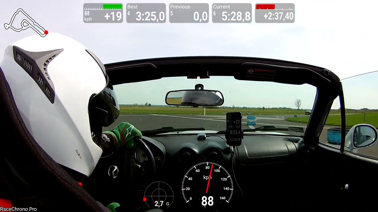 II runda Punkta MiataChallenge Motopark Ułęż - 2022 3:20,323 - onboard