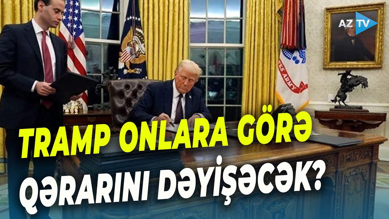 Tramp rəqiblərinin tələbi ilə TƏCİLİ GERİ ADDIM atır? - ABŞ-də etirazlara səbəb olan qanun
