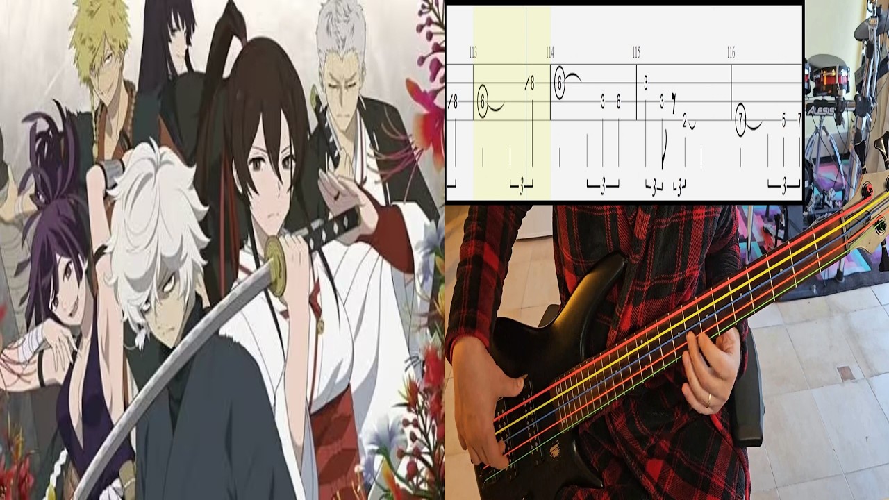 Queen Bee - Personal - Bass Cover With Tab (Bass Only)