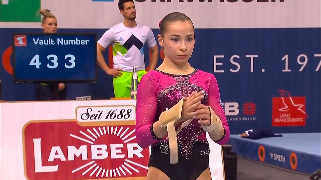 2026 Cottbus World Cup EF WAG Vault VT MAG Horse PH