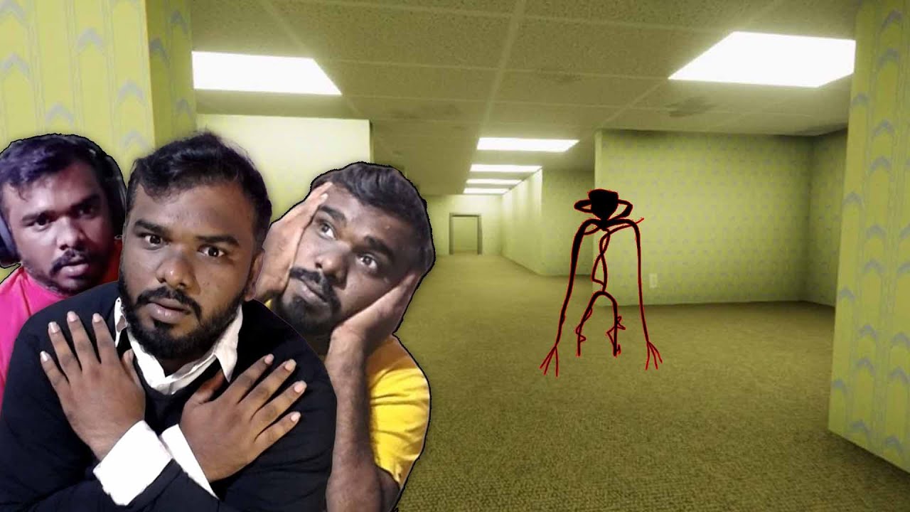 Inside the Backrooms Horror Game Tamil With Friends