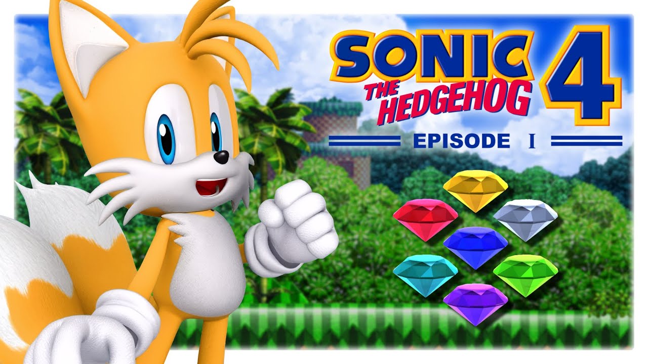 Sonic 4 Episode I: Tails 100% Playthrough (All Chaos Emeralds)
