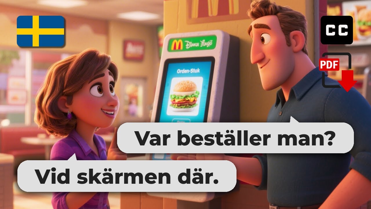 10 Daily Swedish Conversations to Learn Swedish for Beginners 🇸🇪