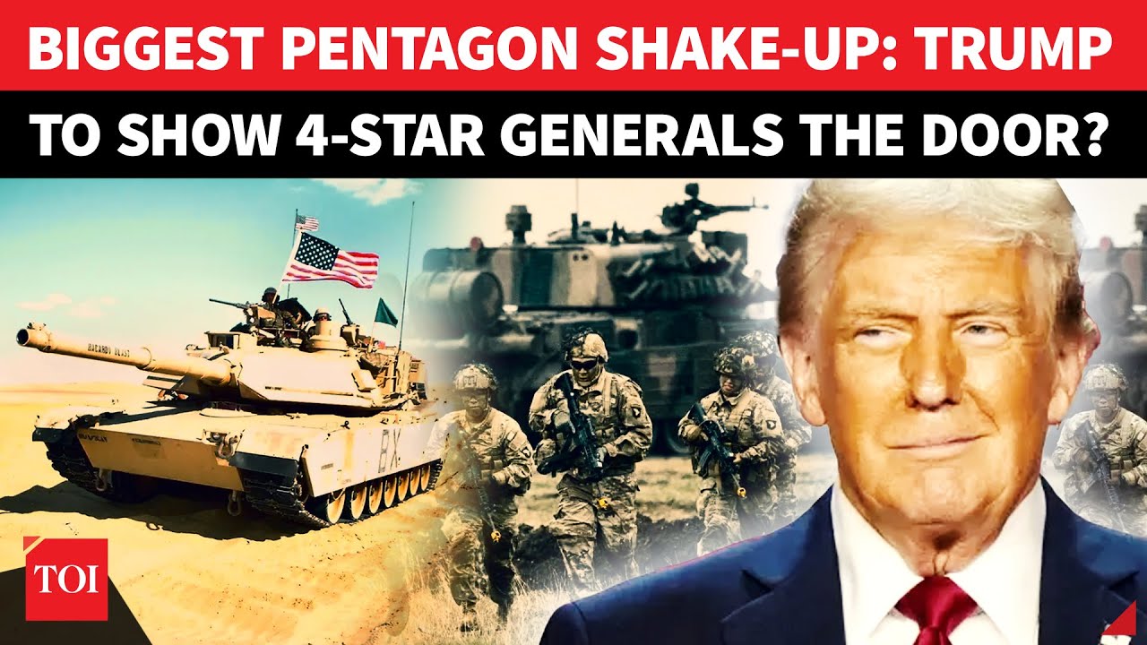 US Military Shake-up Looms: Trump To &lsquo;KICK OUT&rsquo; 4-Star Generals To Streamline War Command