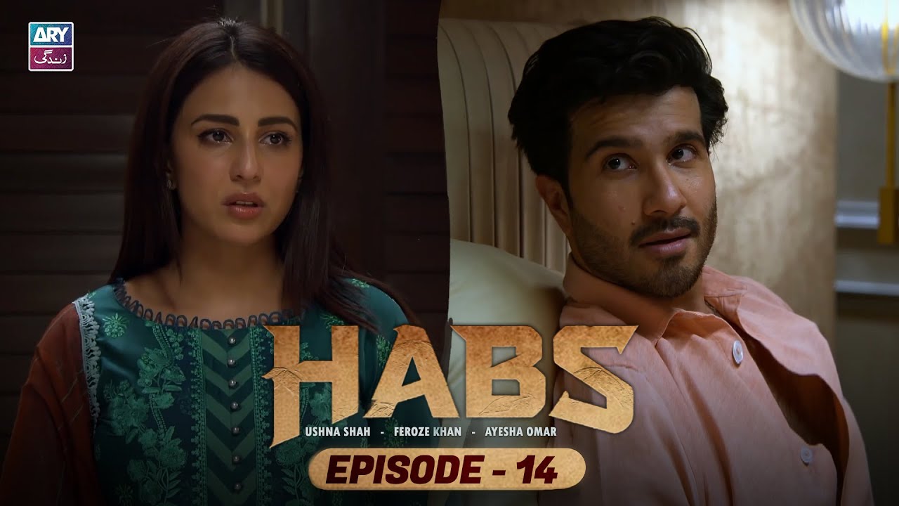 Habs Episode 14 | Ushna Shah | Feroze Khan | Ayesha Omar | ARY Zindagi Drama