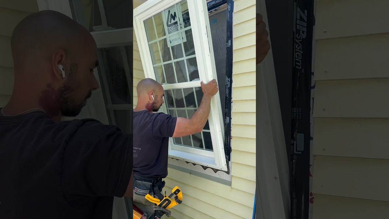 How to install a window made easy! #diy #remodeling #carpentry #diyprojects